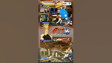 #arcadegames #kof #kof96    #retrogaming kof96  Benimaru  desperation move vs max dm