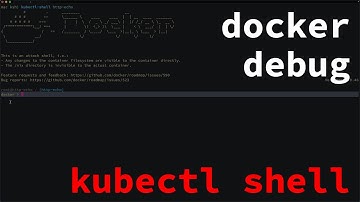 kubectl-shell - exec into a shell-less pod