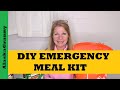 Diy emergency meal kiteasy filling cheap food prepping