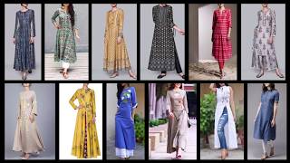 Long kurti with palazzo design || Simple Plazo Kurti Design Ideas