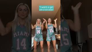 Haley and Hanna Cavinder on TikTok Resimi