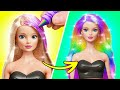 BARBIE TRANSFORMATION || Rich VS Broke Barbie Makeover By 123GO!FOOD