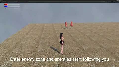 #unity3d Enemies detecting player when player enters their zone