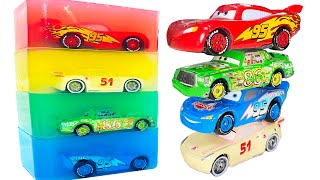 Best Collection of Disney Cars with Jelly Making & Cutting PART 1