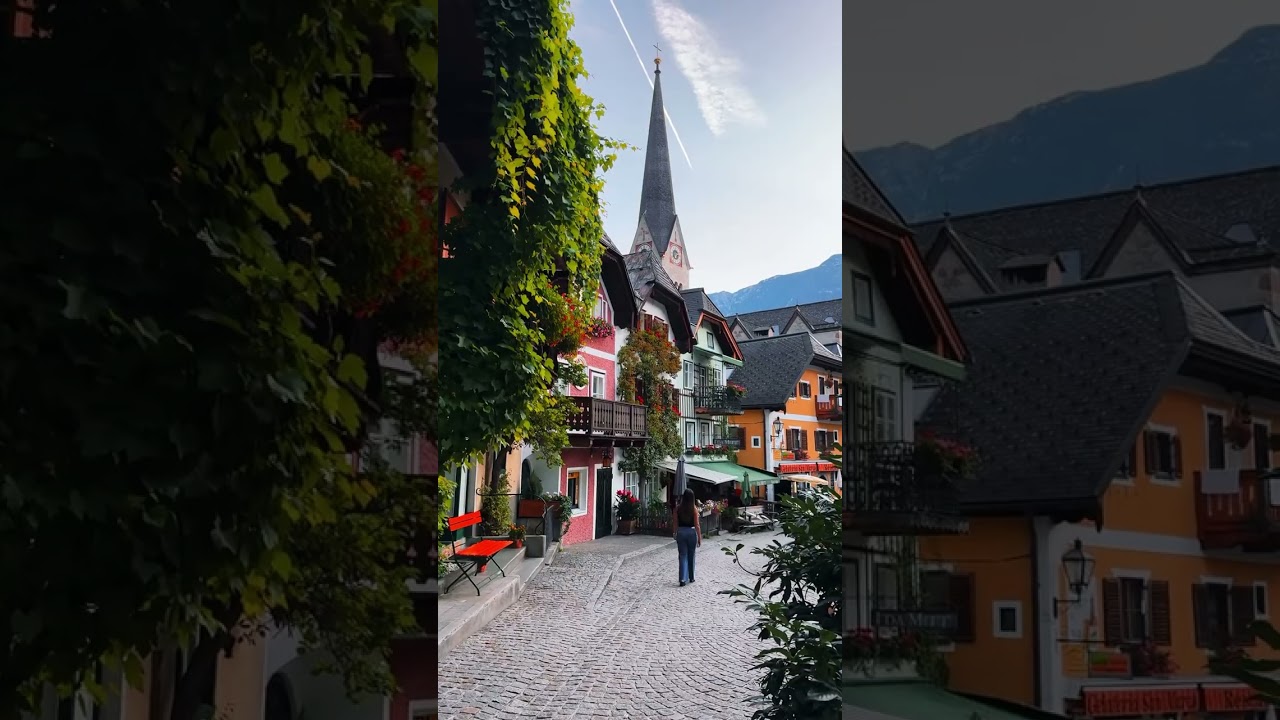 Welcome to Hallstatt, Austria 🇦🇹 This little village looks like something out of a fairytale