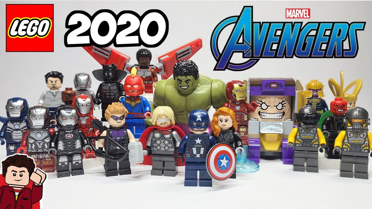 every lego marvel minifigure