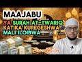 MAAJABU YA SURAH AT TWARIQ KATIKA KUREGESHEWA MALI ILIYOIBWA SIRI ZA QURAN Mohamed Alidini MAAJABU YA SURAH AT TWARIQ KATIKA KUREGESHEWA MALI ILIYOIBWA SIRI ZA QURAN Mohamed Alidini