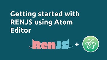 Getting started with RENJS using Atom Editor