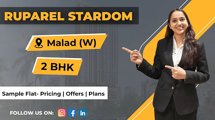 Ruparel Stardom Malad West | 2BHK Sample Flat Tour | Ruparel Realty Malad Project