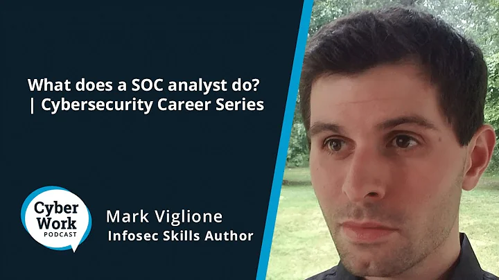 What does a SOC analyst do? | Cybersecurity Career Series