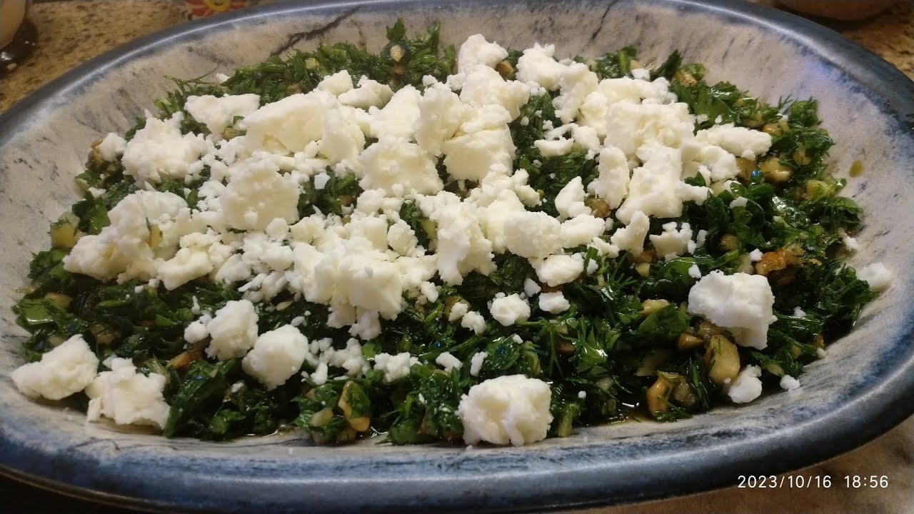 👌 İDDİA EDİYORUM BU MEZEYİ HİÇ BİR YERDE GÖRMEDİNİZ YEMEDİNİZ DENE BAĞIMLISI OLURSUNUZ ‼️ OT MEZESİ.