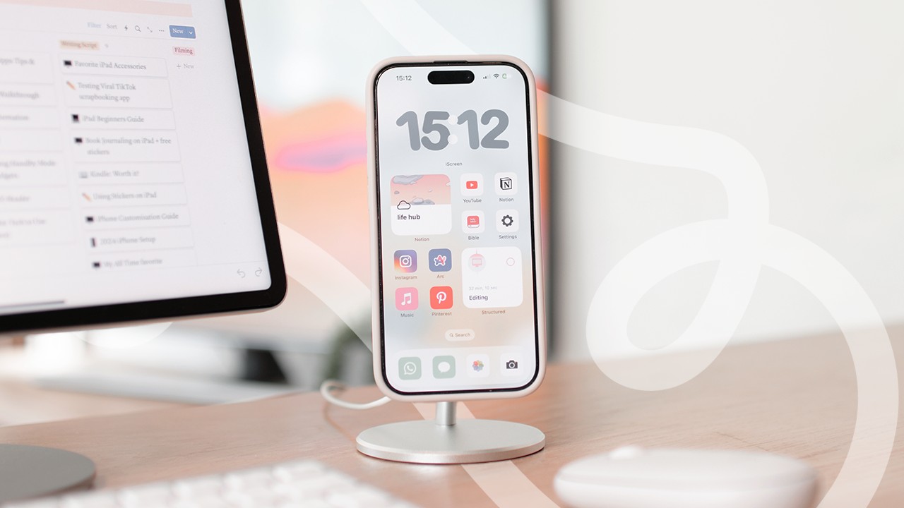 📱☁️ My Minimal iPhone Setup | customisation, widgets, apps, focus modes ...