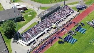 Barrington High School Graduation 2019 (Drone Footage)