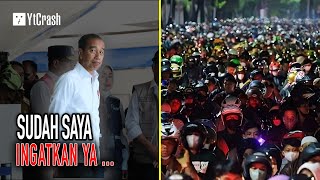 HATI HATI “Neraka-12 Jam Macet” Jokowi Ingatkan Bagi Yang Mudik Tahun Ini