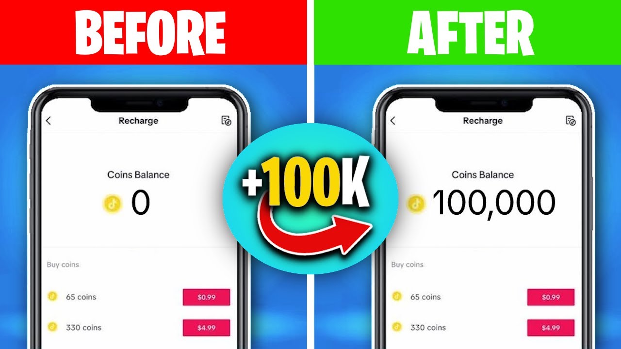 HOW I GOT TIKTOK COINS FREE? This Free TikTok Coins Glitch Gives