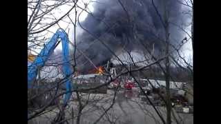 Fire at uniscrap