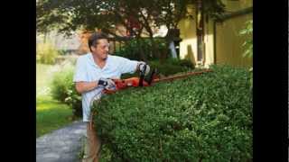 Black and Decker Hedgehog 24″ Electric Trimmer with Rotating Handle Hedge Trimmer Black & Decker HH2455 24 Inch HedgeHog