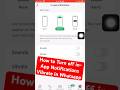 How to Turn off in-App Notifications Vibrate in Whatsapp✅📞📲 #whatsapp #notifications #tutorial