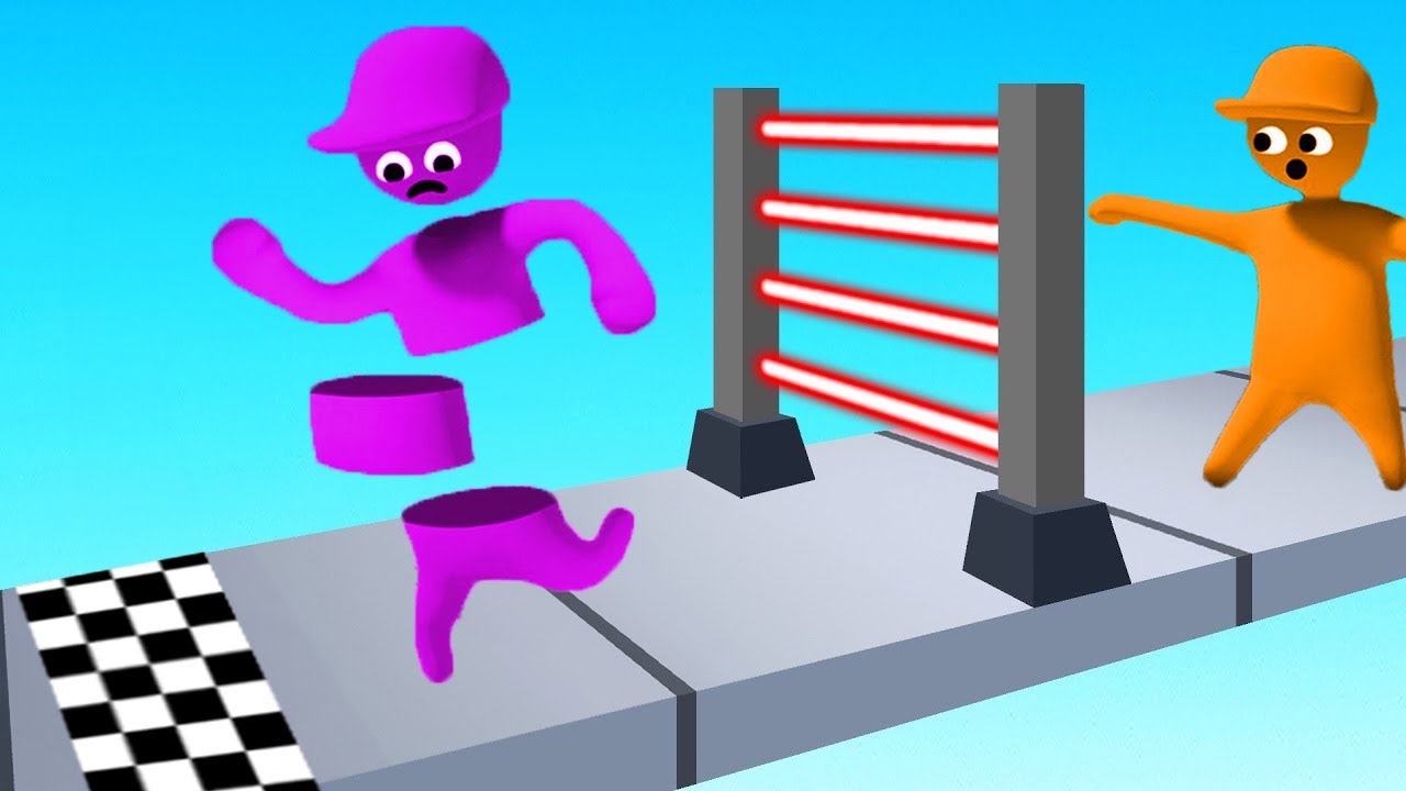 0% KANS Dat We DEZE LAZERS OVERLEVEN! (Human Fall Flat)