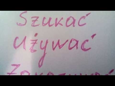 Польский язык глаголы-управление глаголами!!!