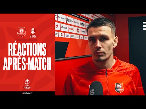 🎙 J13 | Stade Rennais F.C. / Reims : la réaction d'Enzo Le Fée