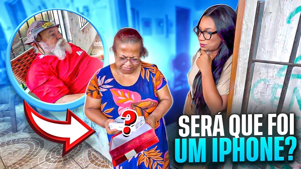 SERÁ QUE LUIZ DO SOM COMPROU UM IPHONE 16 PRA DONA ZAZA | LUIZ DO SOM