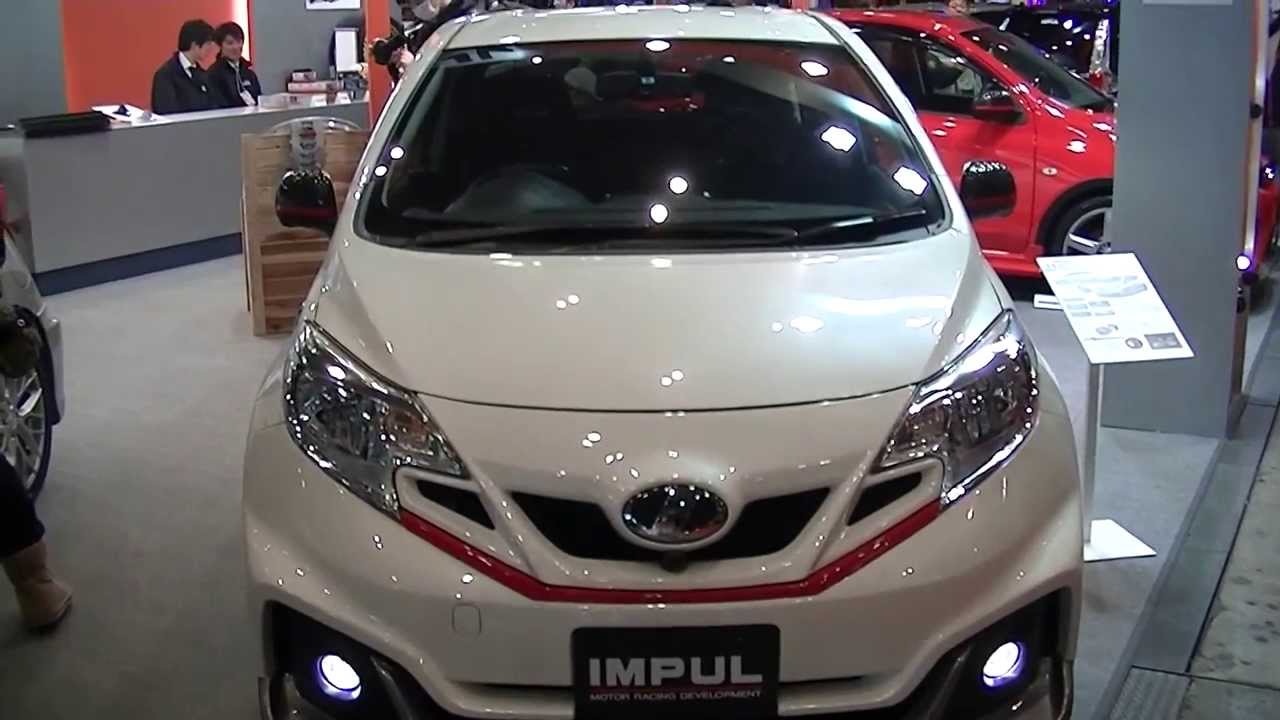 インパルマーチとインパルノートを比較してみました 日産 動画 東京オートサロン２０１４ Youtube