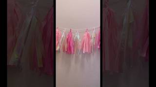 DIY Tassel Garland