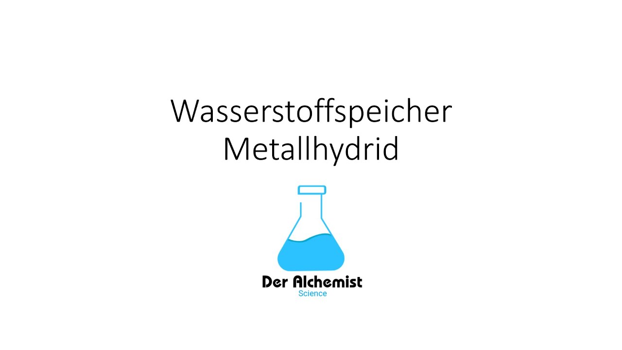 Wasserstoffspeicher - Metallhydrid - YouTube