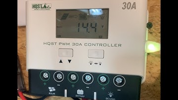 HQST Solar charge controller PWM 30 Amp