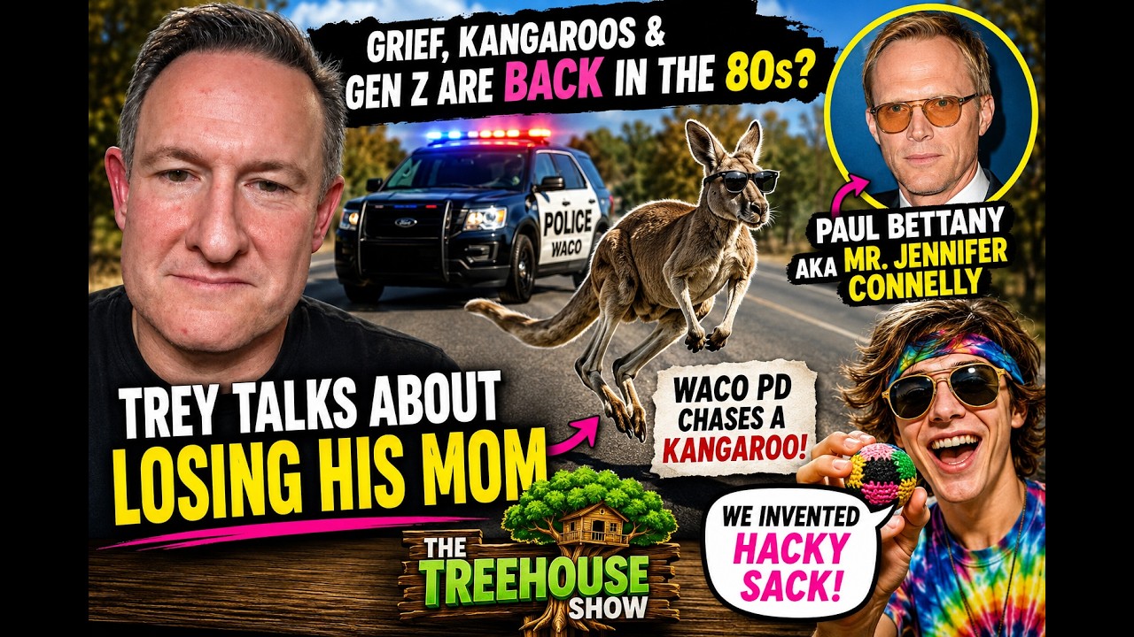 Trey Talks About Losing His Mom + Waco Police Chase a Kangaroo Trey Talks About Losing His Mom + Waco Police Chase a Kangaroo