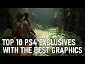 Top 10 PS4 Exclusives with the BEST Graphics Ever (4K)