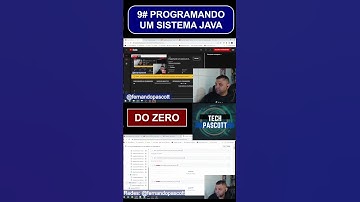 #1.9 Programando Sistema do ZERO com Java - JSP - HTML - CSS - JQuery - Mysql #jsp #windows #java