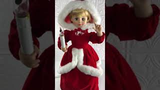 Vintage Telco Christmas Queen Motionette Caroler Doll