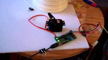 Mini Maestro 24 being controlled from Visual Basic