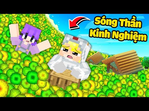 Chicken Bowl 24H Tsunami Survival Experience In Minecraft