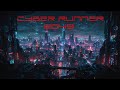 Cyber runner cinematic cyberpunk in the rain atmospheric scifi music animated