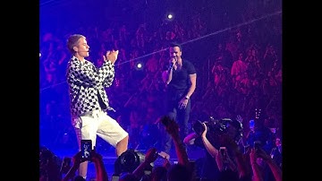 Justin Bieber Performing Despacito With Luis Fonsi in San Jaun, Puerto Rico