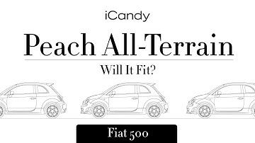 Will the iCandy Peach All Terrain Pushchair Fit in a Fiat 500?