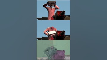 BLU eyes.. (Behind the scenes) (Blender animation) #blender  #sfm #animationmeme #tf2 #teamfortress2