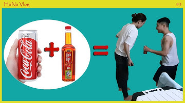 Lần Đầu Uống Nước Mắm - Coca Và Cái Kết | Troll Người Yêu | HoNa Vlogs