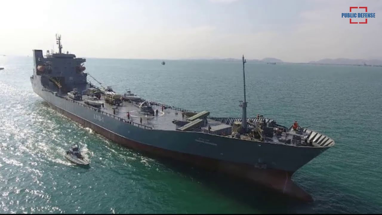 Iran has Unveiled a Massive Multipurpose Vessel Capable of Oceangoing Operations