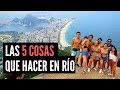 QUÉ HACER EN RÍO DE JANEIRO | 5 SITIOS y 5 HISTORIAS QUE CONOCER