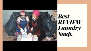 BEST Reviewed DIY Nigerian Washing Soap | Laundry Bar Soap Ft. Dyna Ekwueme |@dynaekwueme