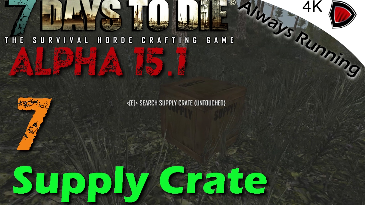 7 days to die spawn supply crate 7 days to die spawn supply crate