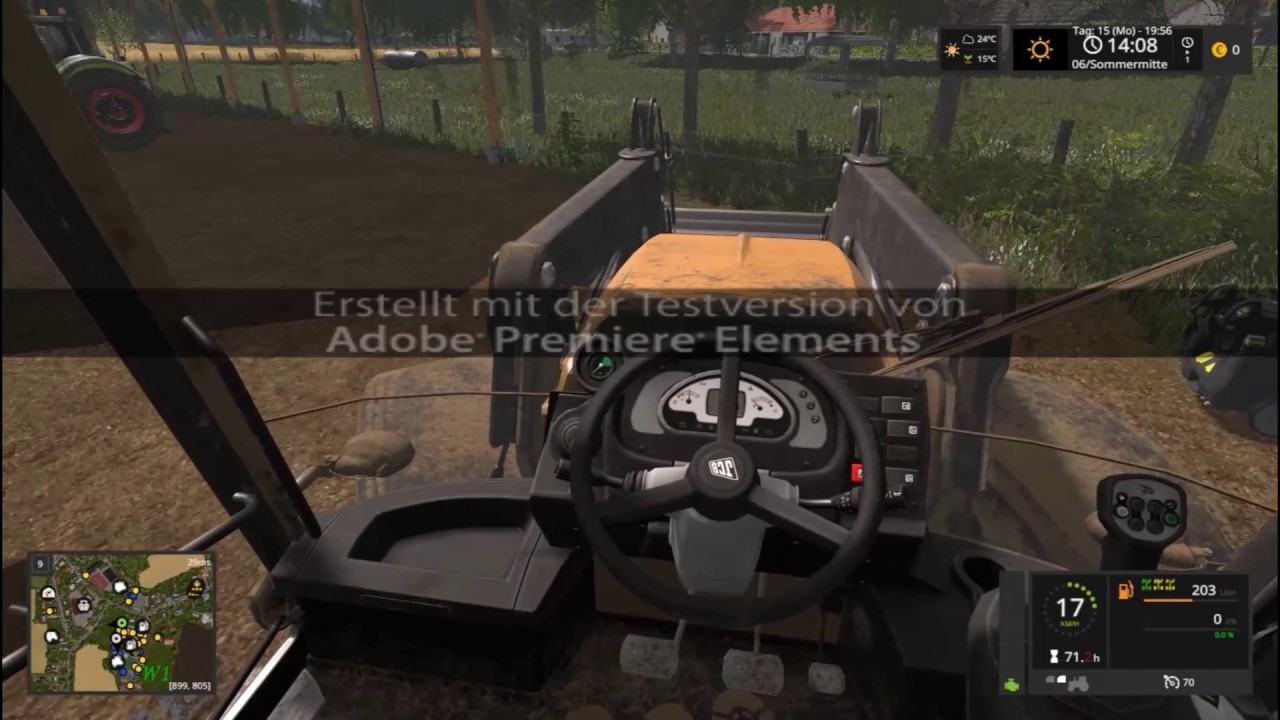 LS17 Dünger herstellen (Testvideo mit neuem Schnittprogramm (Demo))