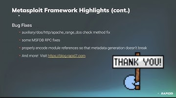 Metasploit Demo Meeting 2019-05-07
