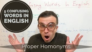 Top 10 Most Confusing Words.