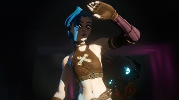 Jinx Fan Animation | #Arcane #AnimChallenge | Agora 2024 Submission