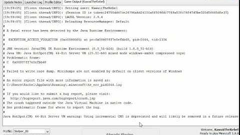 why wont my mc launch?!